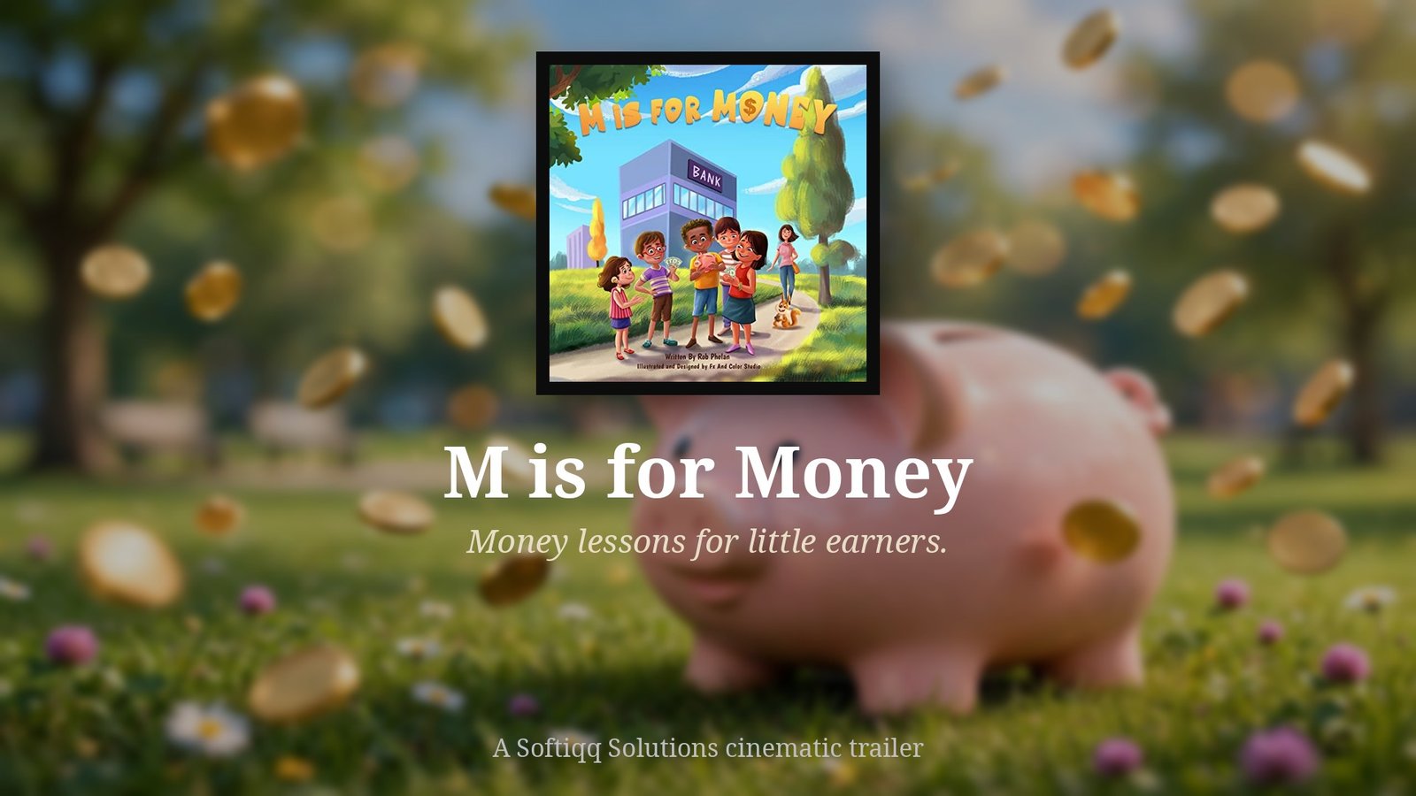 M is for Money book trailer